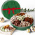 Seven Pecan Favorites - Festive Ornaments Tin ,1 lb. 5 oz.
