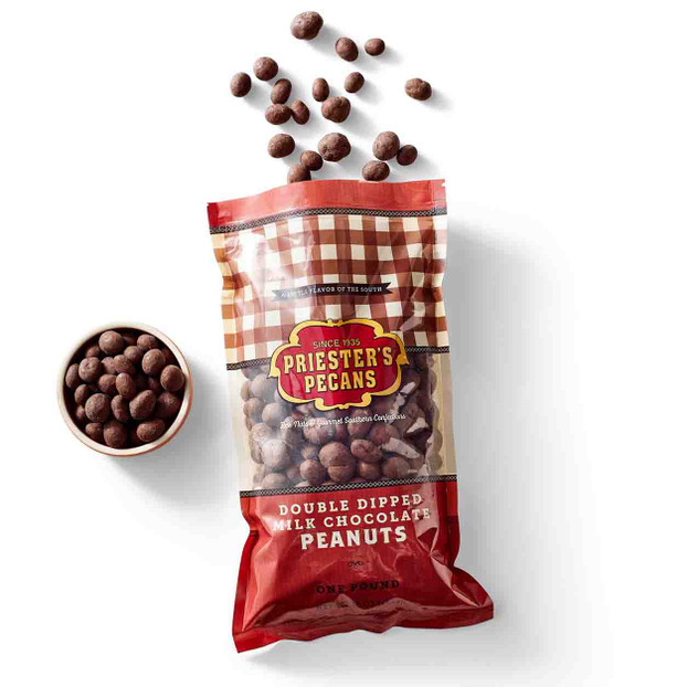 Double Dipped Chocolate Peanuts, 1 lb.