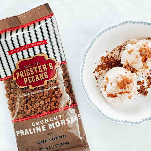 Crunchy Praline Crumble - 1 lb Bag Crunchy Praline Crumble - 1 lb Bag