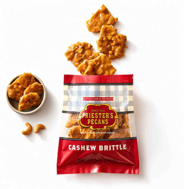 Cashew Brittle, 8oz Bag
