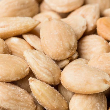 Roasted and Salted Almonds - Case of 6, 1lb Bags