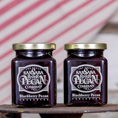 San Saba River Blackberry Pecan Preserves | Priester's Pecans