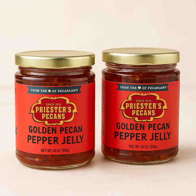 Pecan Pepper Jelly | 11 oz Jars | Country Store | Priester's Pecans