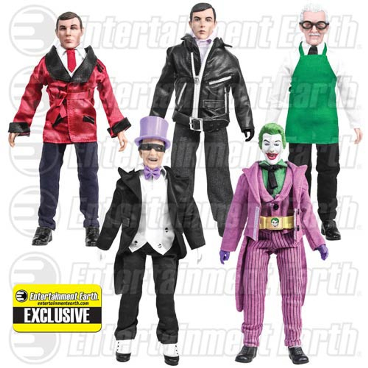 Batman Classic 1966 TV Series 8-Inch Action Figure Set of 5 - Entertainment  Earth Exclusive - Mike's Toys and Stuff!
