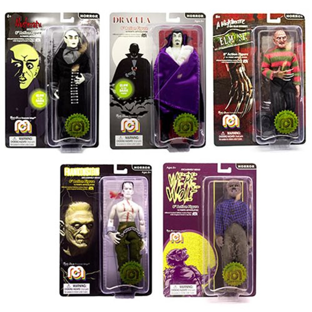 new mego action figures