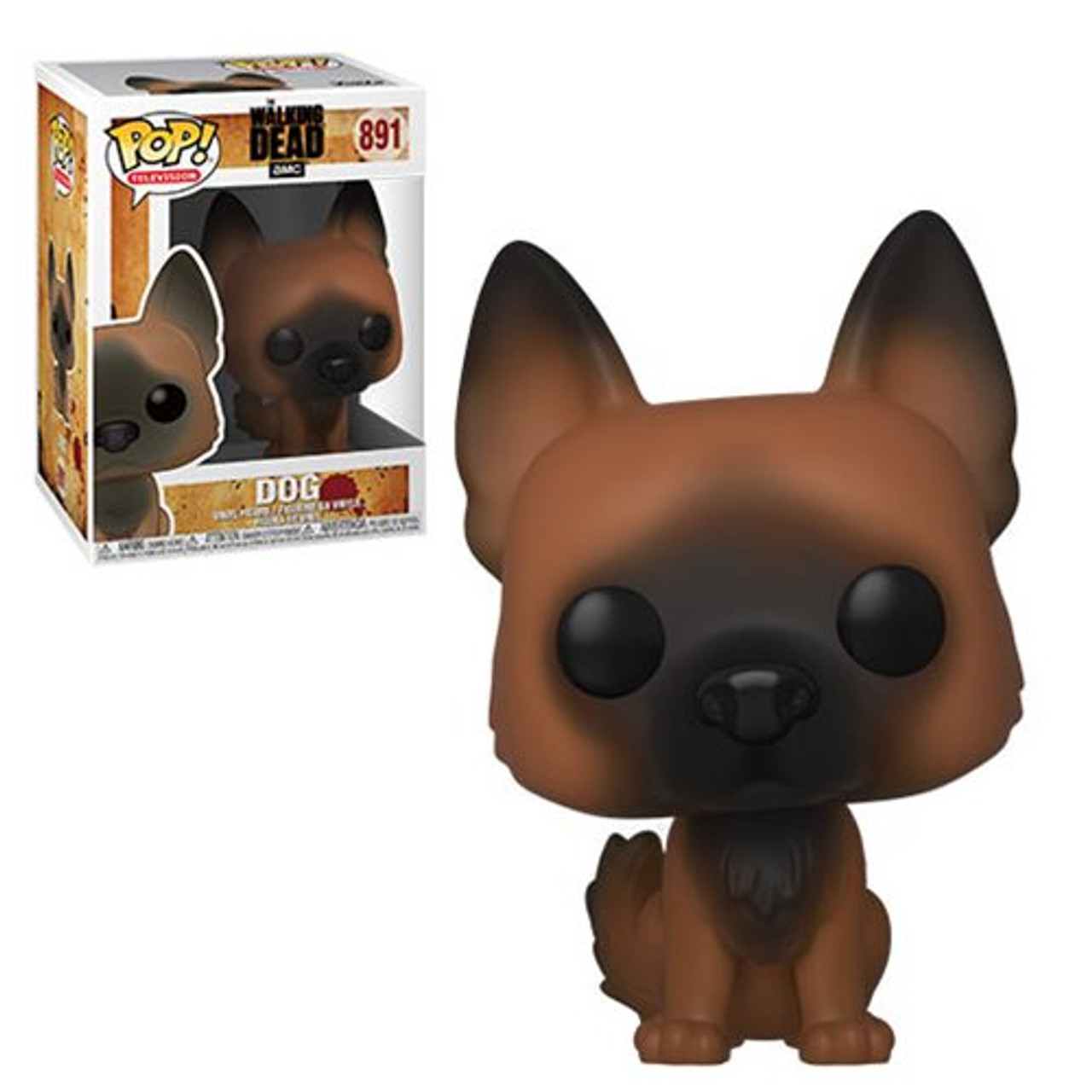 dog pop figure