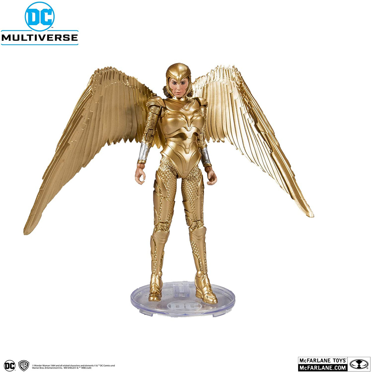 McFarlane Toys DC Multiverse Wonder Woman: Gold Armor Wonder Woman 84  Action Figure