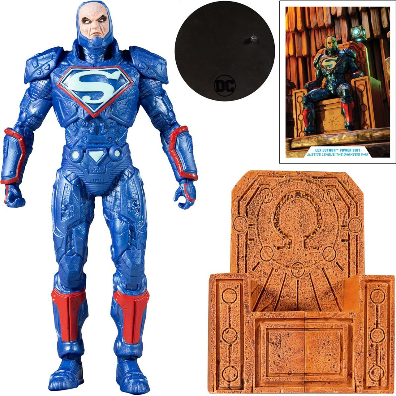 Dc collectibles animated justice league war superman