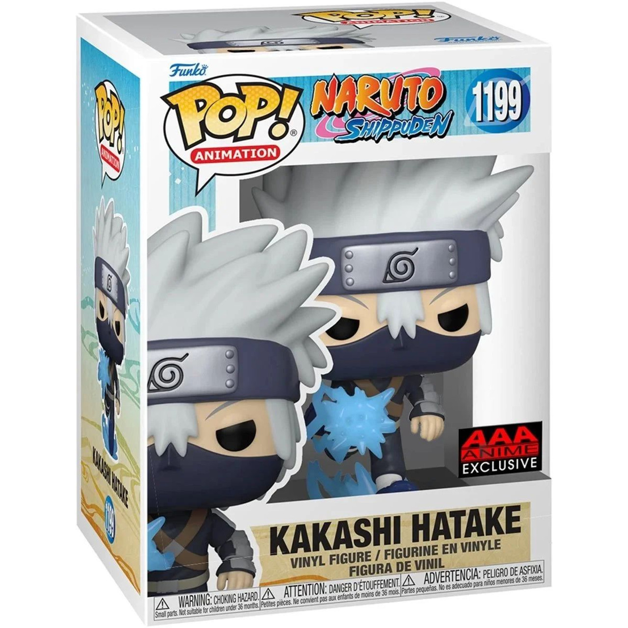 Kakashi Hatake Action Figure / Kakashi with Sharingan eyes and