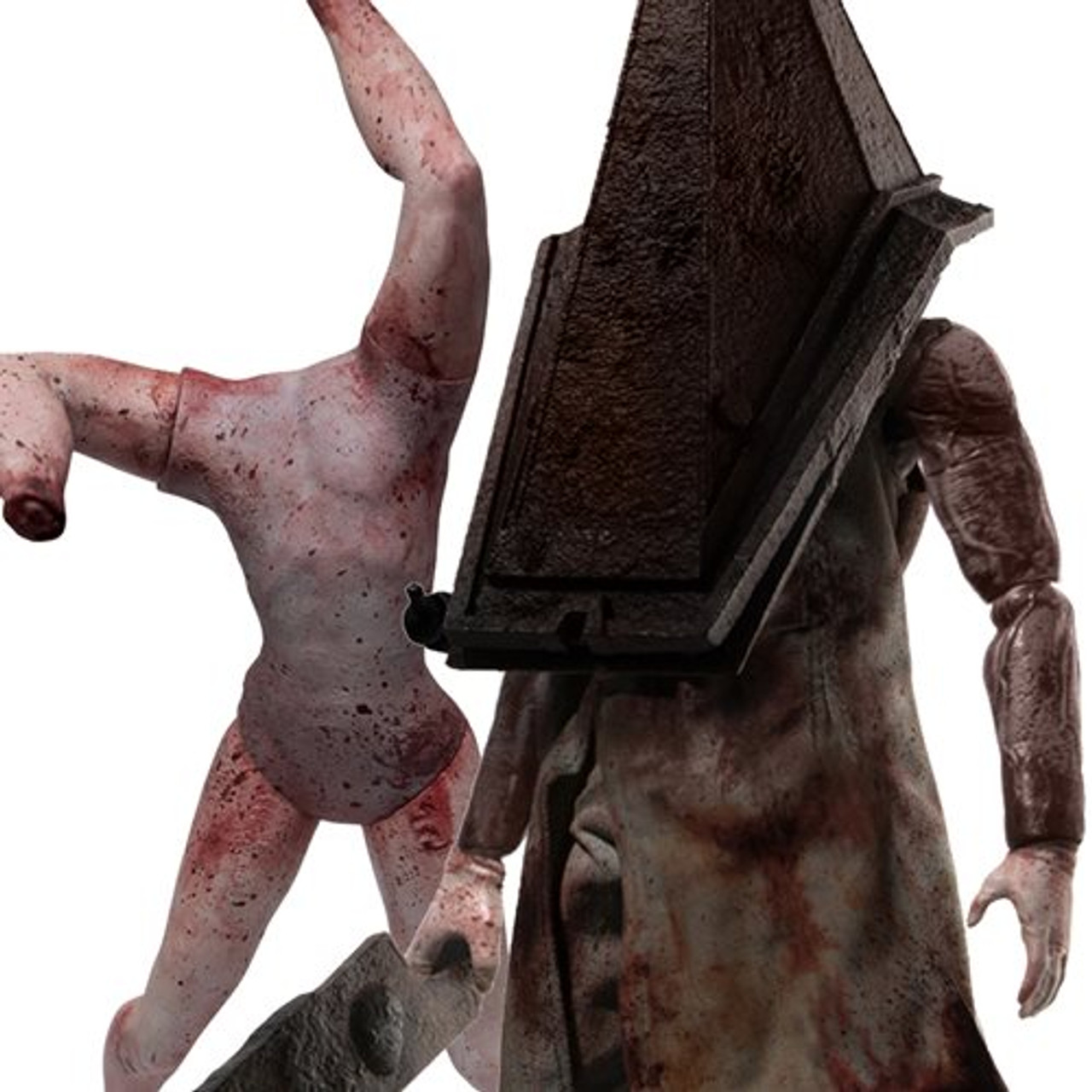 Pyramid Head Figure Silent Hill Horror Statue Silent Hill