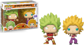 Dragon Ball Super Super Saiyan Kale and Super Saiyan Caulifla Pop! Vinyl 2-Pack - Funimation 2020 Exclusive Dragon Ball Super Super Saiyan Kale and Super Saiyan Caulifla Pop! Vinyl 2-Pack - Funimation 2020 Exclusive