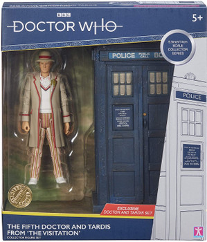 Doctor Who 5th Dr and Tardis Set - Classic Dr Who Action Figure and Tardis Set Doctor Who 5th Dr and Tardis Set - Classic Dr Who Action Figure and Tardis Set