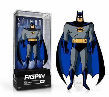 Batman: The Animated Series Batman FiGPiN Classic Enamel Pin Batman: The Animated Series Batman FiGPiN Classic Enamel Pin
