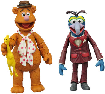 Muppets Best Of Series 1 Gonzo and Fozzie Action Figure 2-Pack Muppets Best Of Series 1 Gonzo and Fozzie Action Figure 2-Pack