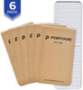6 Pack | Tactical Top-Bound Notebook KP24L | 2.75" x 4.6"