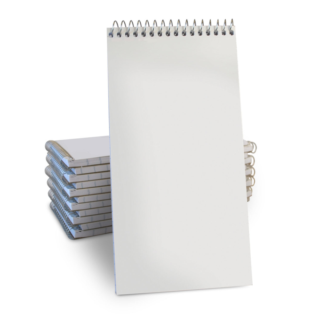 1 Dozen | Blank Cover Reporter's Notebook #125 | Wide Ruled | 4 x 8