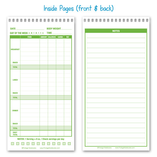 daily food intake chart template