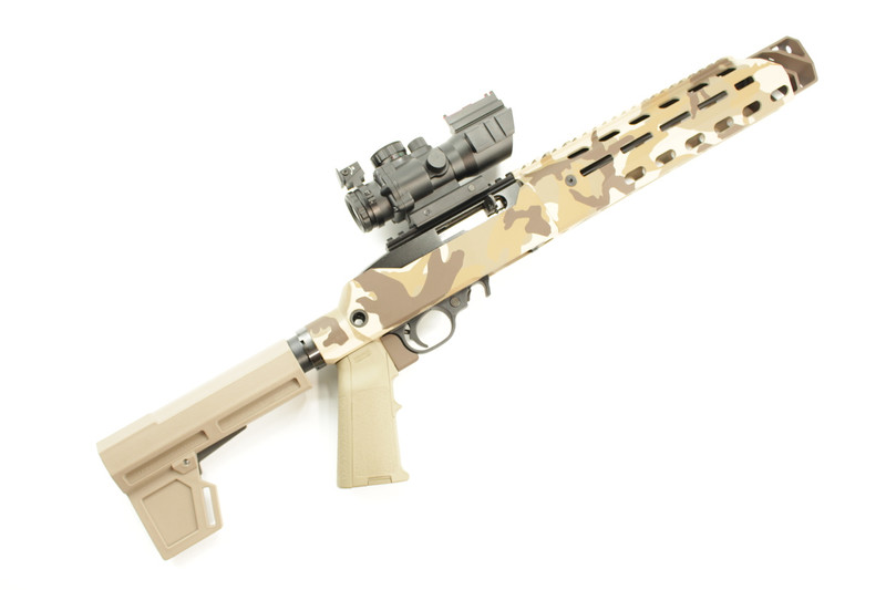 10/22 Charger Pistol-“M81” Arid Camo-