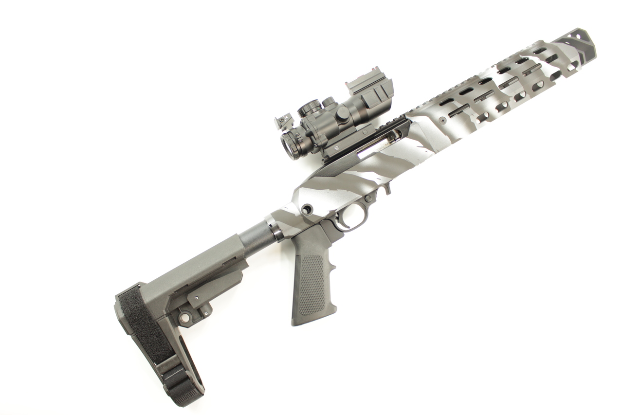 JÄGER ASPC２ 10/22 Charger Pistol ALPINE TIGER STRIPE Cerakote-