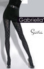 Gabriella Savia Nero Microfibre Tights