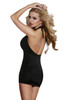 YesX Spandex Halter Dress Black 