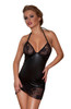 YesX Wet Look Lace Halter Babydoll Set YX671 