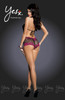 YesX Halter Teddy Lace Mesh