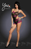YesX Halter Teddy Lace Mesh