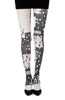 Zohara Tights Game Boy Cream Print Tights -1