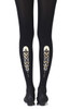 Zohara Birds Of The Same Feather  Black Tights -1