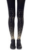  Zohara  Shape Up Gold Print Tights 