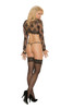 Elegant Moments Sheer Lace Top Thigh Hi #1721