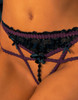 Fearless & Fun Open Crotch Victorian Style G-String