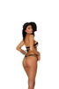 Elegant Moments Lycra Micro Bikini Caged Top & G-string