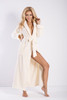 Eliza Long Dressing Gown Ecru