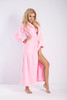 Eliza Long Dressing Gown Rouge