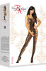 Beauty Night Portia Black Open Crotch Bodystocking