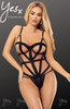 Strappy Black Bodysuit 5