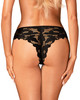 Editya Sexy Black Panties W/ Detachable Garters 11
