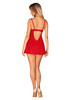 Ingridia Sexy Red Chemise & Thong6