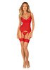 Ingridia Sexy Red Corset & Thong5