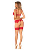 Ingridia Sexy Red Stockings6