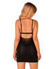 Maderris Sexy Black Chemise & Thong 4