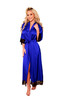 Sumatra Dressing-gown (satin) Royal Blue