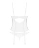 Alissium Sexy White Corset & Thong 7