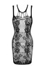 Beauty Night Anya Black Fishnet Lace Dress9