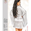 Samira Stunning Silve Airry Sleeves Peignoir - 1