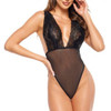 Veronica Sultry Lace TulleTeddy Black9