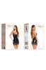 Beauty Night Adelia Black Wet Look Chemise10