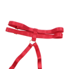 YesX Red Hollow Cut Halter Bra Set 16